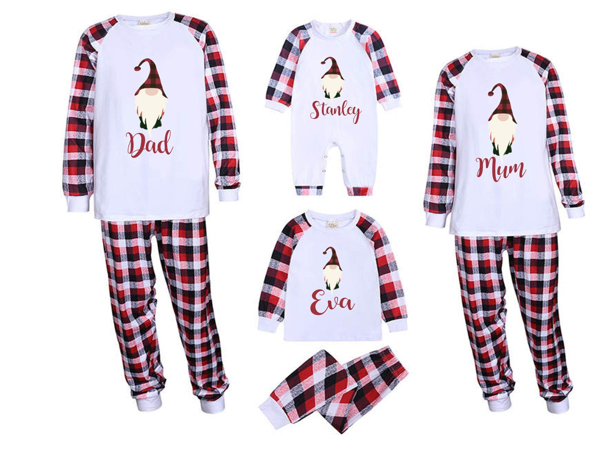 Personalised Gonk Matching Family Christmas Pyjamas Flourish Store Gifts