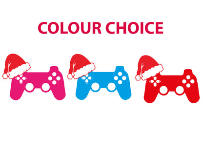 Personalised gamer Christmas jumper in alternative colour