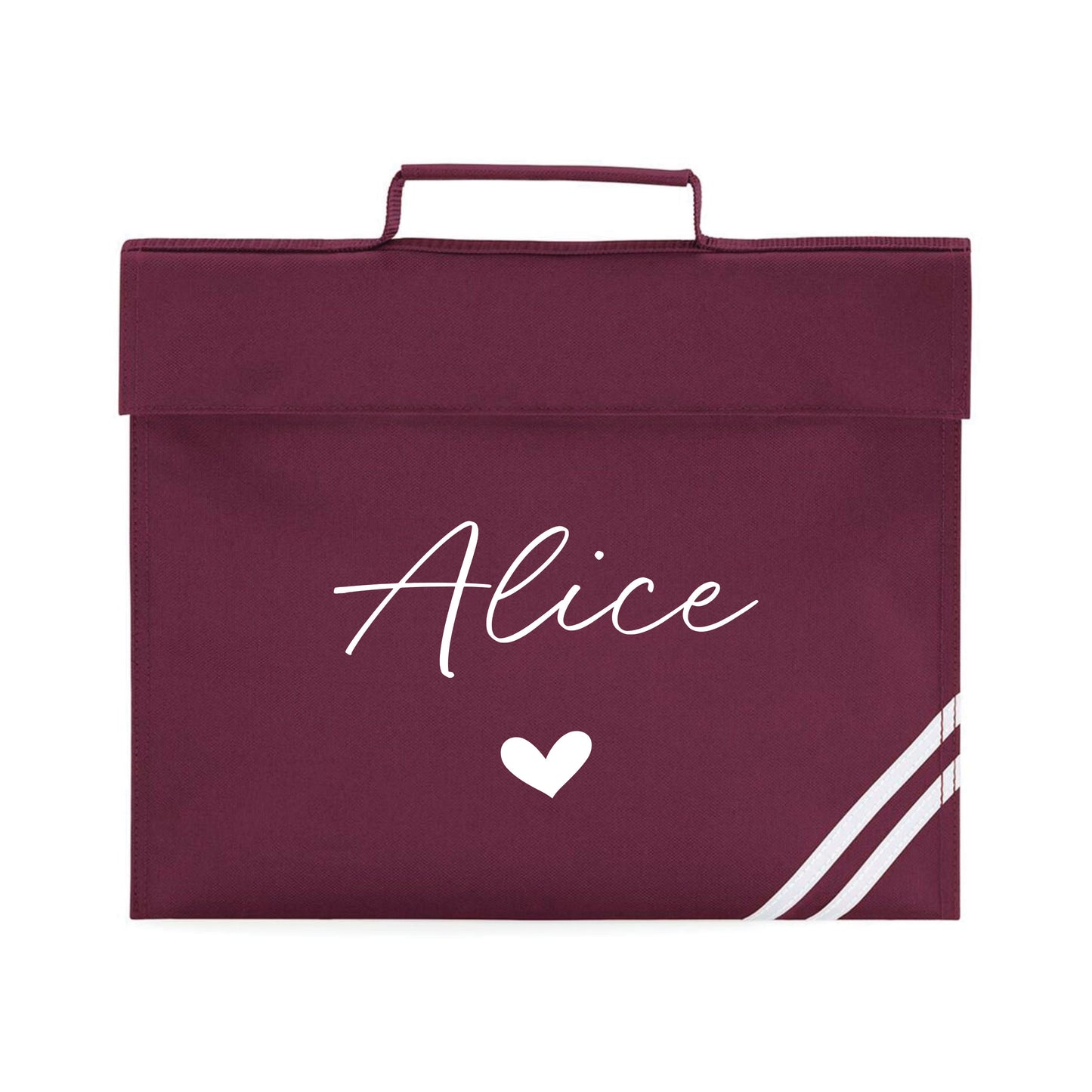 Personalised Book Bag with name