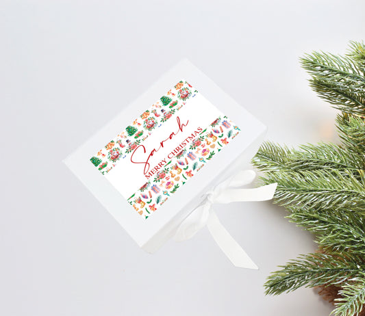 personalised Christmas Eve box