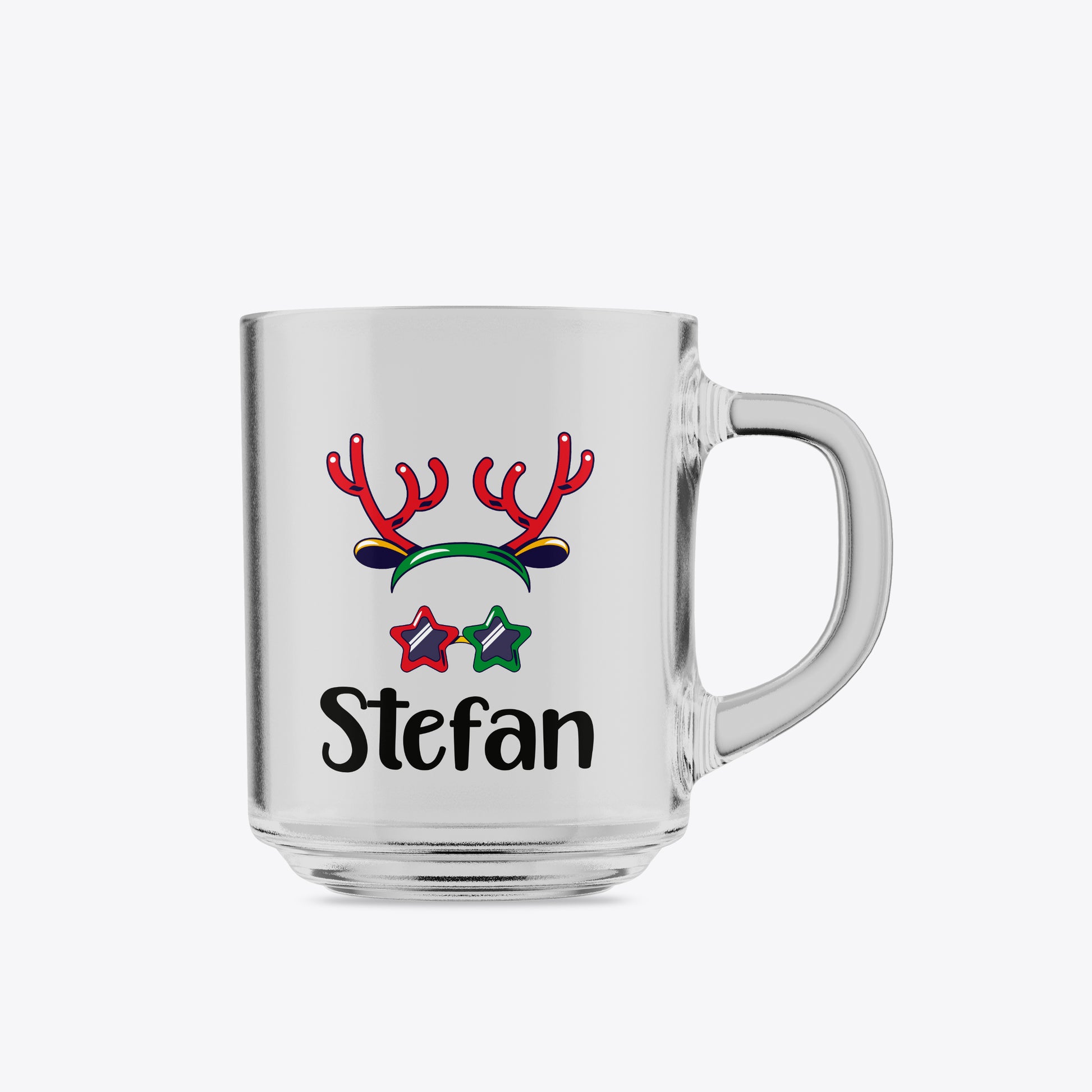 Personalised Christmas mug in 500ml size with festive design
