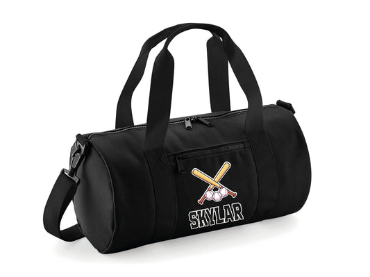 Cricket kit bags in multiple colours showing personalisation options