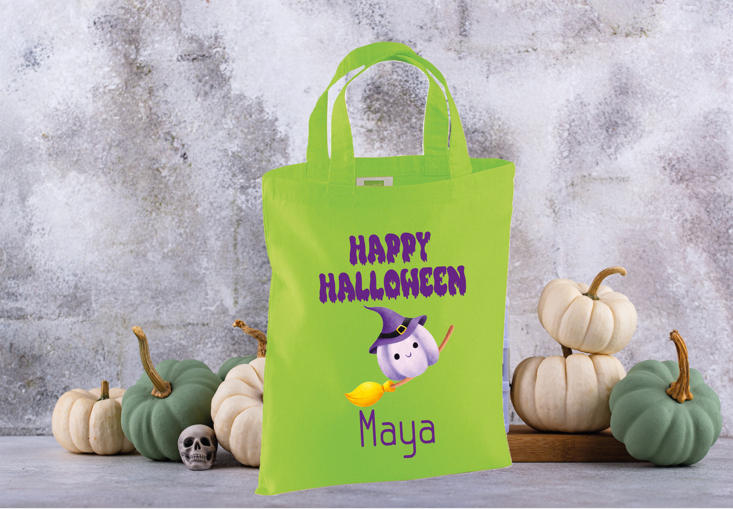Happy Halloween trick or treat bag alternative colour