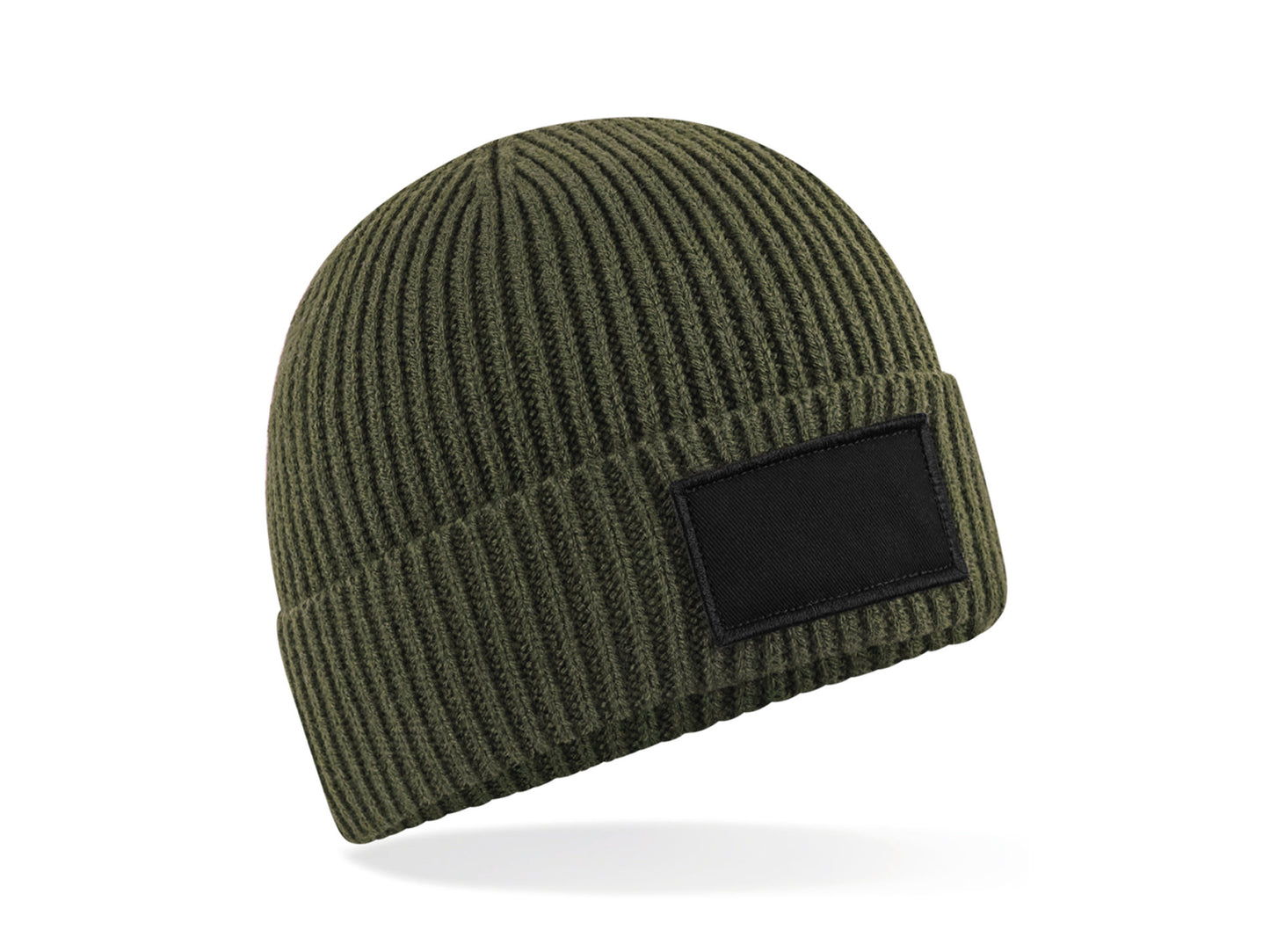 Personalised beanie hat in alternative colour with custom text