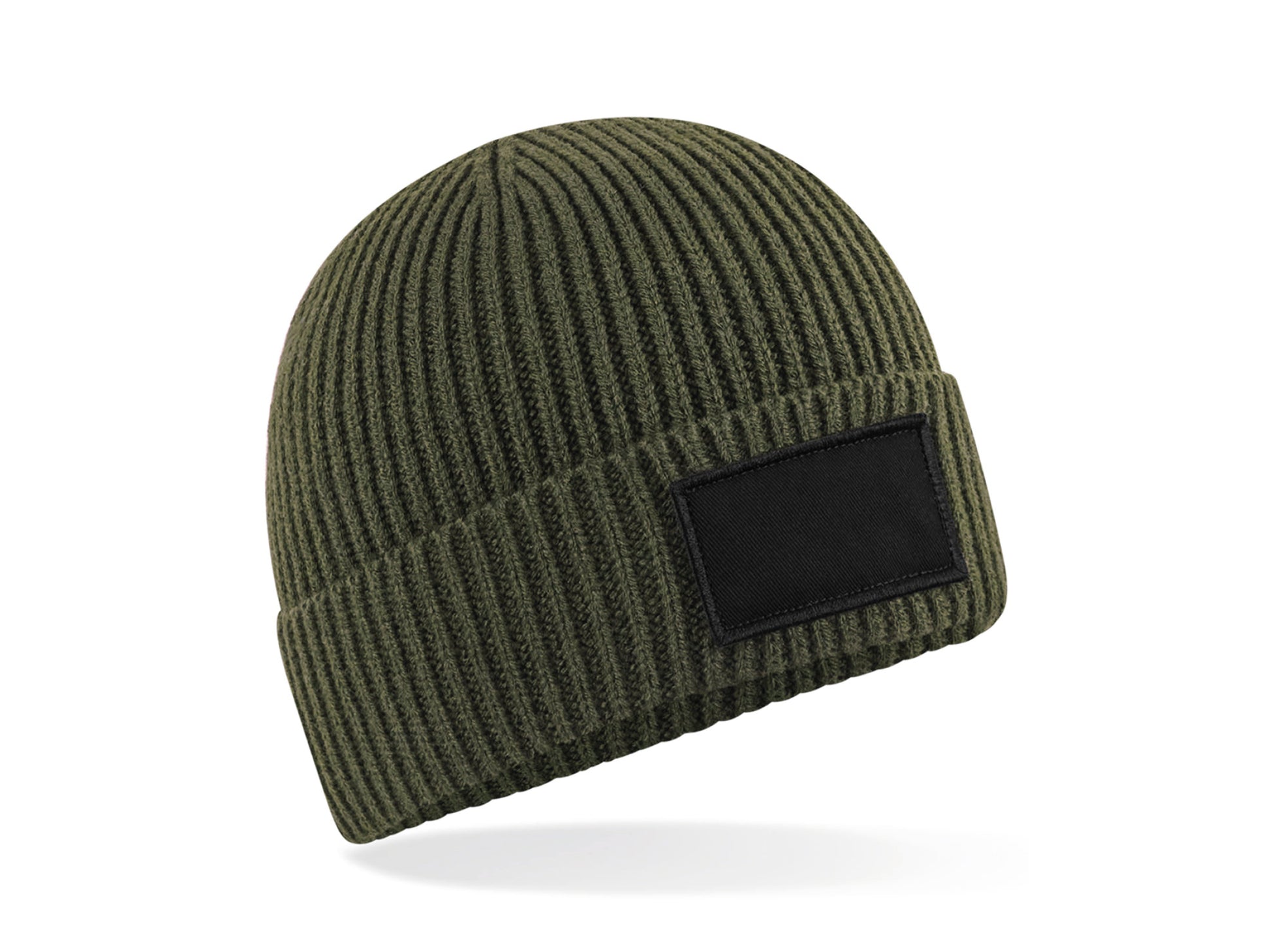Personalised beanie hat in alternative colour with custom text