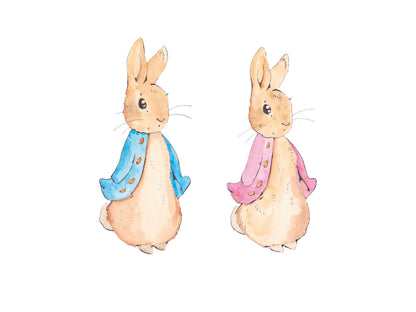 Peter Rabbit backpack detail from personalised school bag set