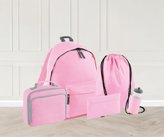 Personalised football PE bag from school bag set with custom name