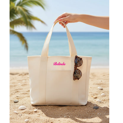 Custom Embroidered Tote Bag