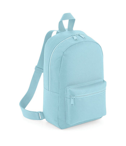 Personalised kids backpacks in multiple colours showing name personalisation options