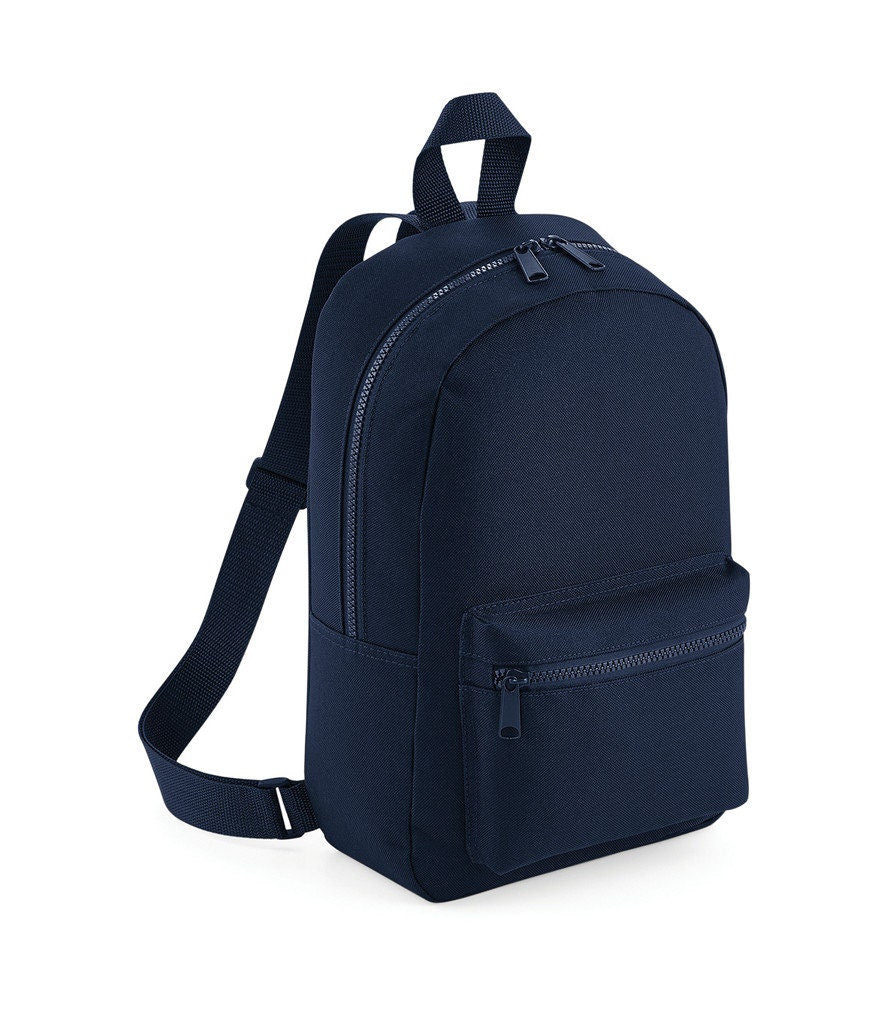 Padded back panel detail on personalised kids school backpack