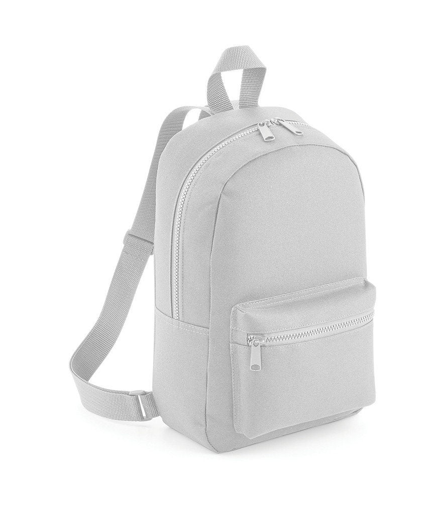 Personalised kids backpack with custom text colour options displayed