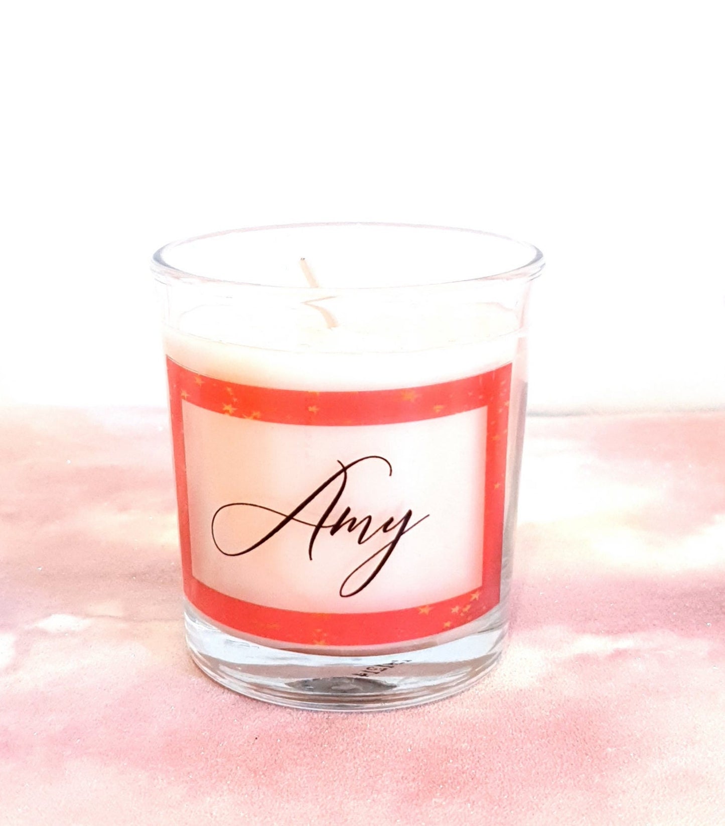 Personalised candles in multiple design options for various occasions