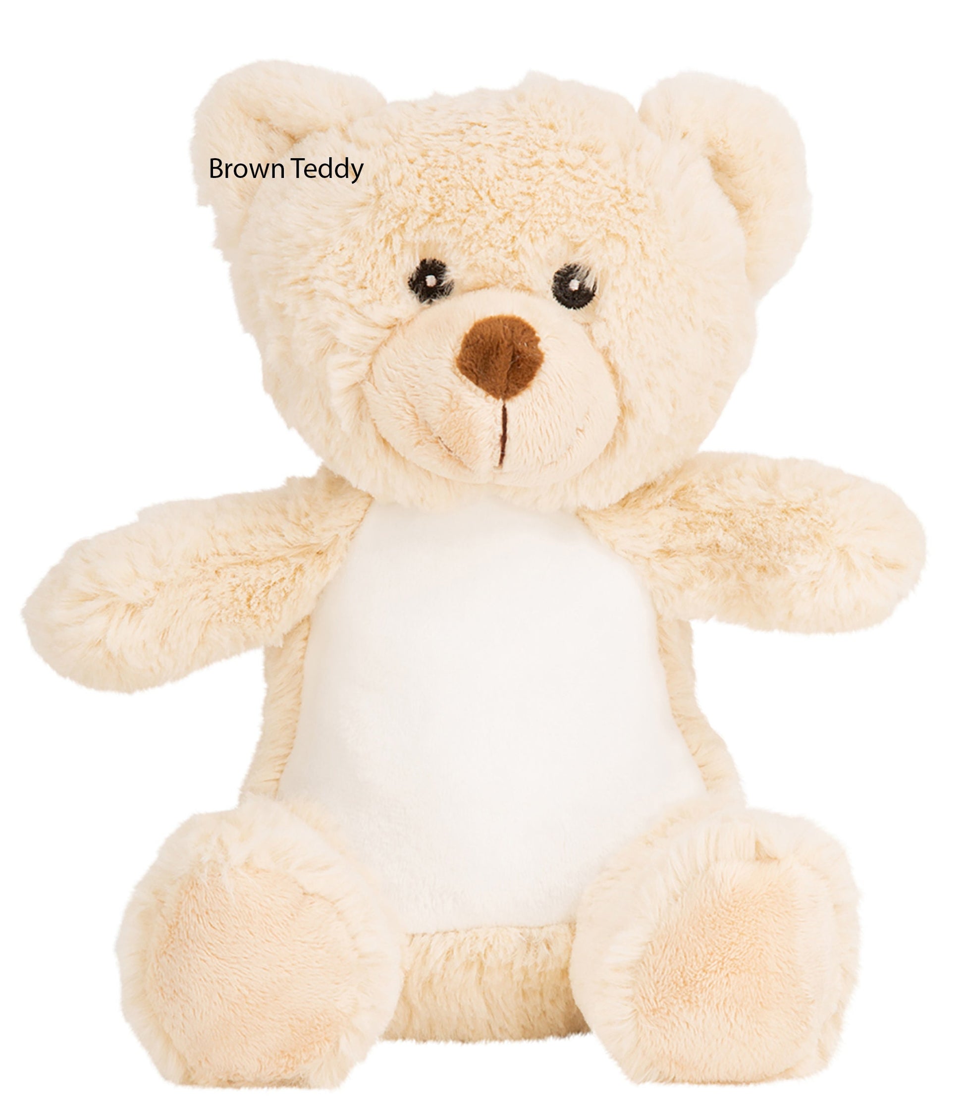 Range of personalised first Christmas soft toys including reindeer and penguin characters