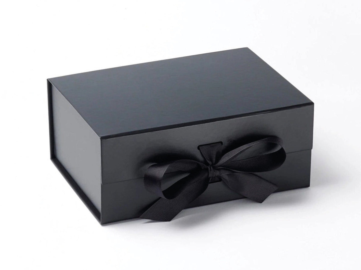 Graduation gift boxes in black and white showing custom illustration options