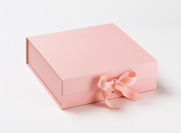Personalised Eid Mubarak gift boxes in multiple colours showing vinyl personalisation options